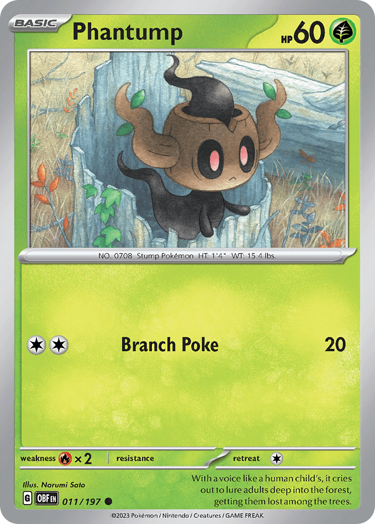 Phantump from Obsidian Flames