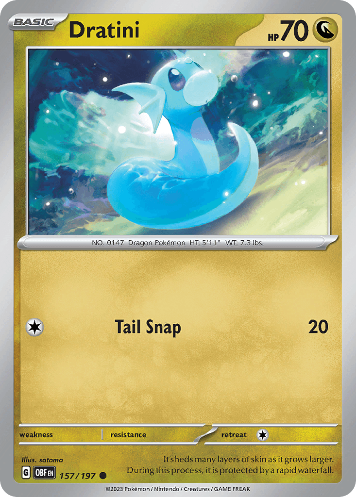 Dratini from Obsidian Flames