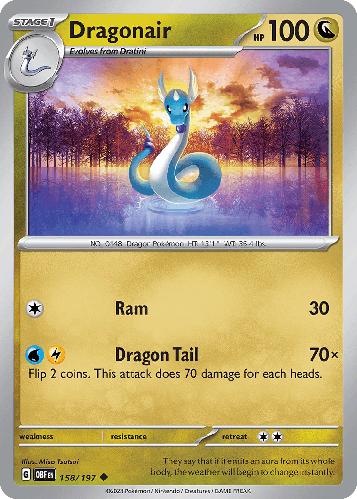 Dragonair from Obsidian Flames