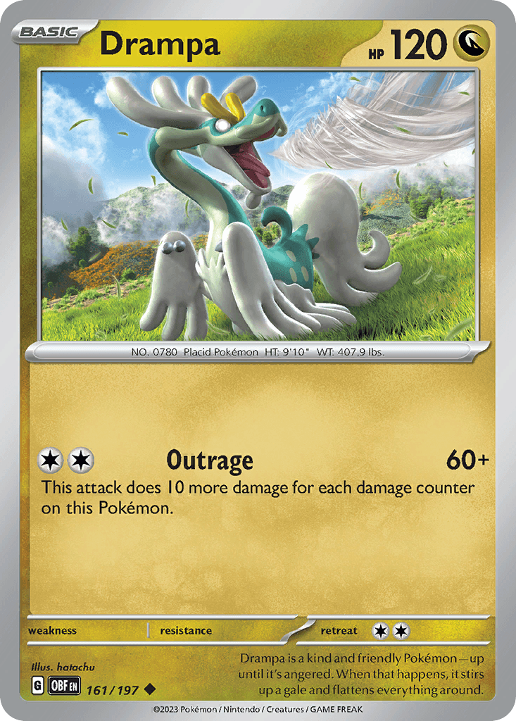 Drampa from Obsidian Flames
