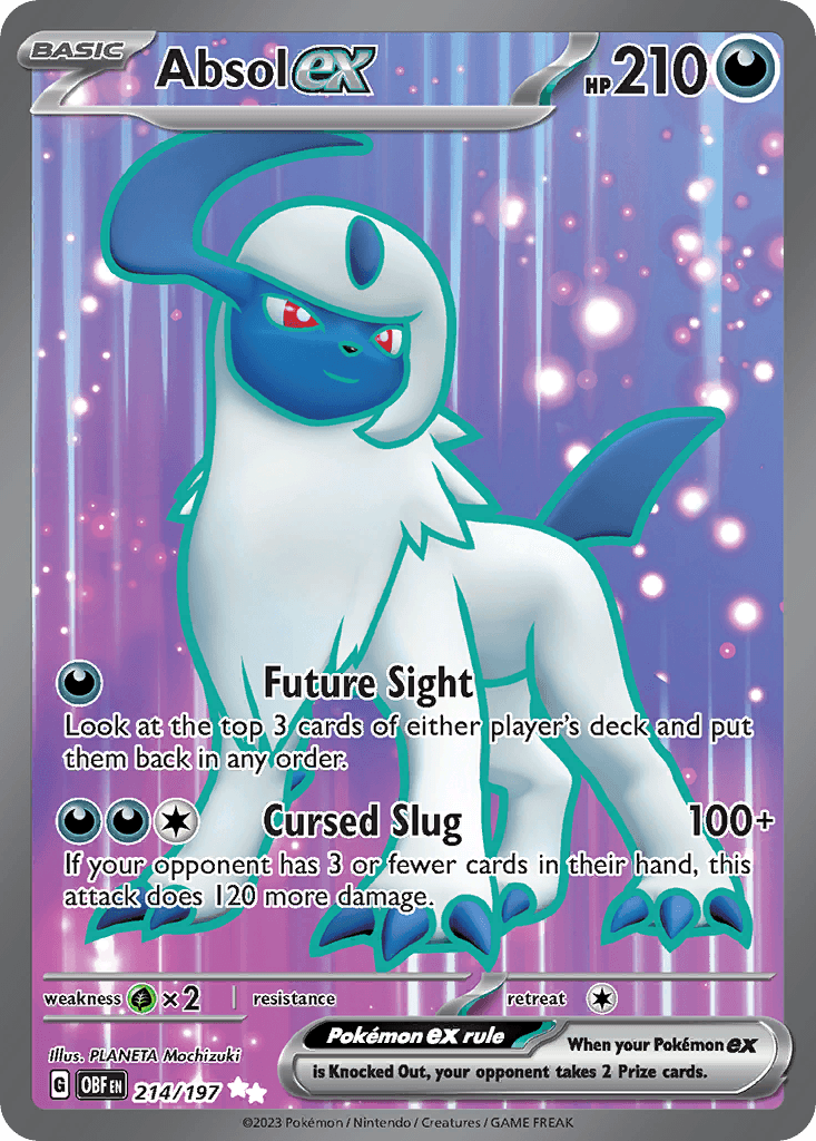 Absol ex from Obsidian Flames