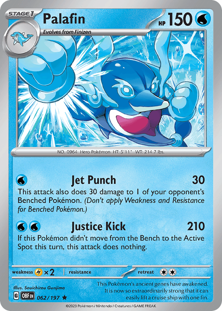 Palafin from Obsidian Flames