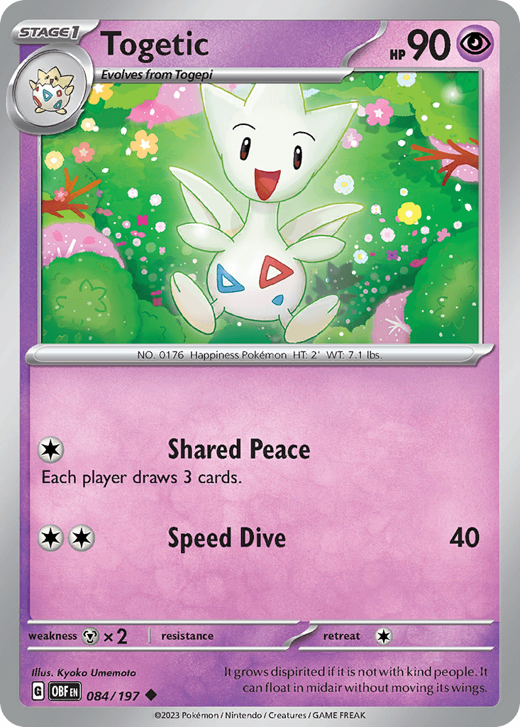 Togetic from Obsidian Flames