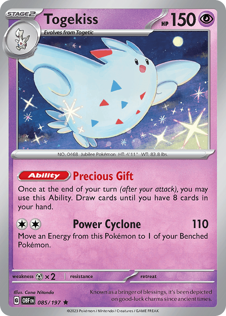 Togekiss from Obsidian Flames