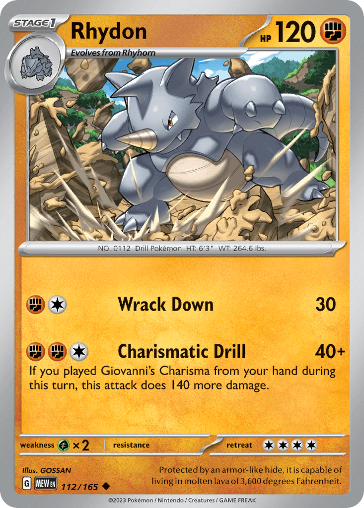 Rhydon from 151