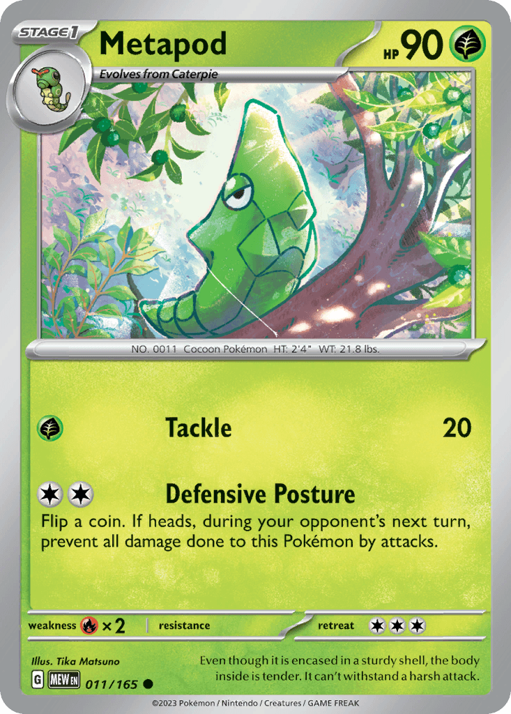 Metapod from 151