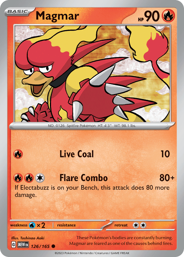 Magmar from 151