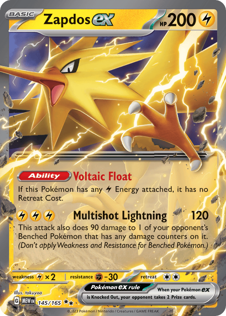 Zapdos ex from 151