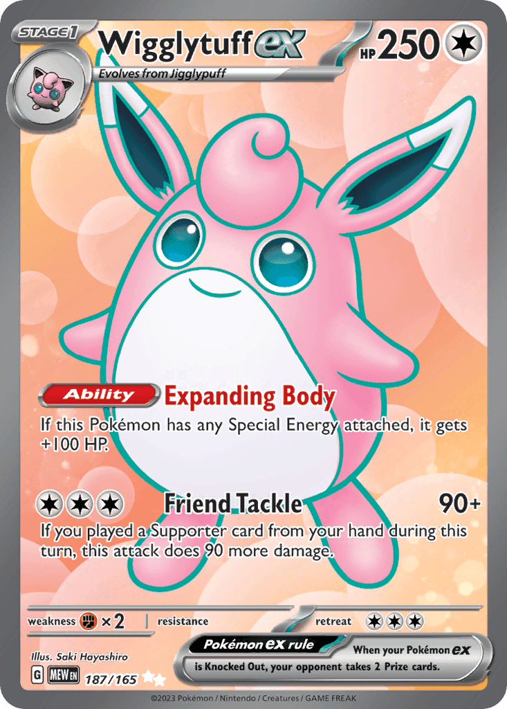 Wigglytuff ex from 151