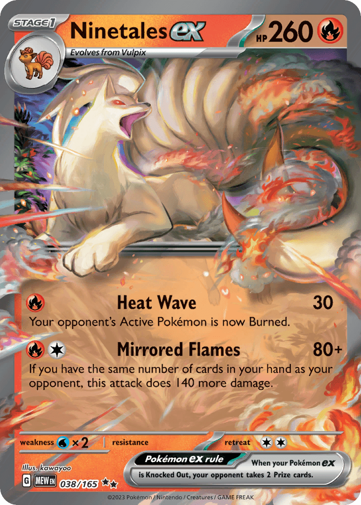 Ninetales ex from 151