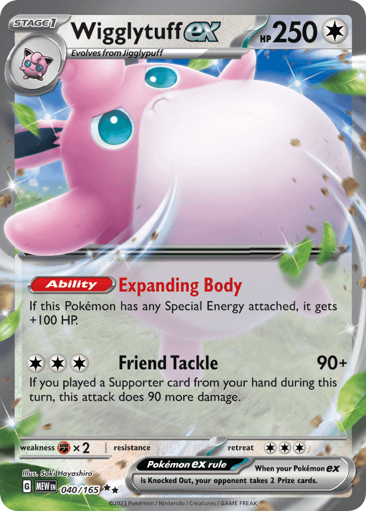 Wigglytuff ex from 151