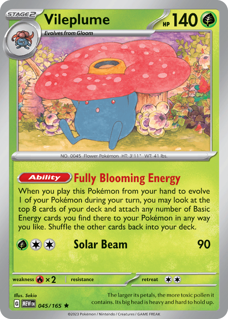 Vileplume from 151