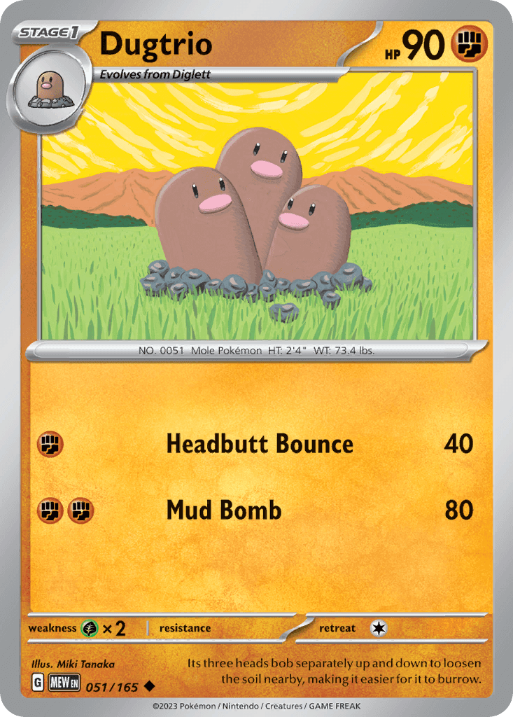 Dugtrio from 151