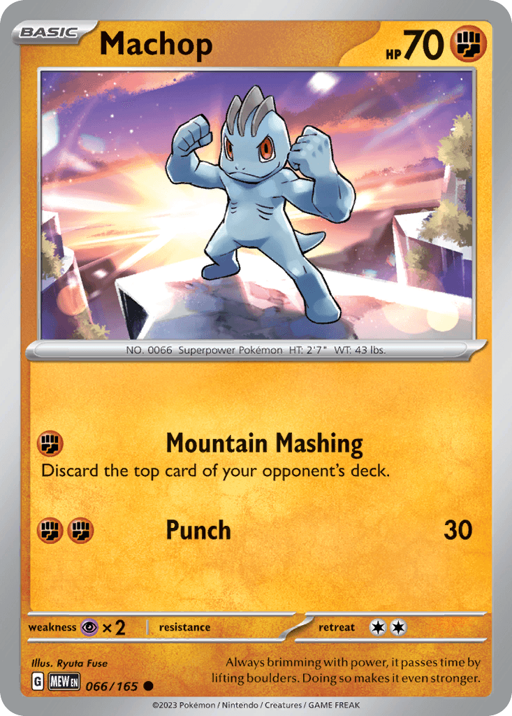 Machop from 151