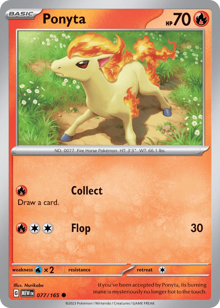Ponyta from 151