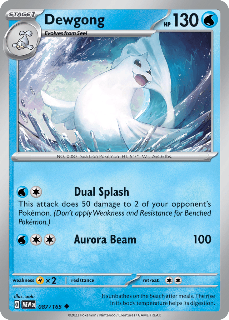 Dewgong from 151