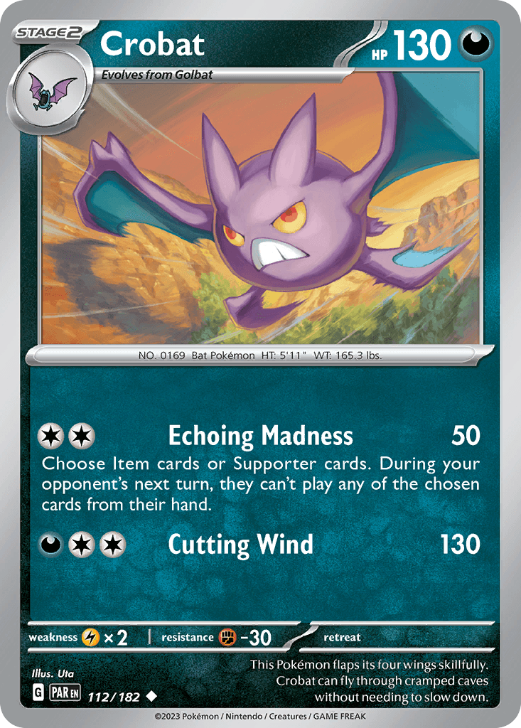 Crobat from Paradox Rift