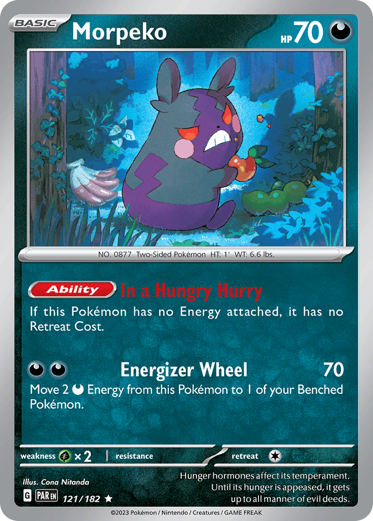 Morpeko from Paradox Rift
