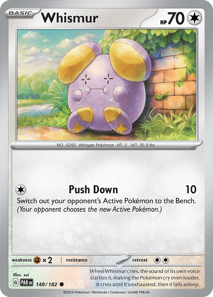 Whismur from Paradox Rift