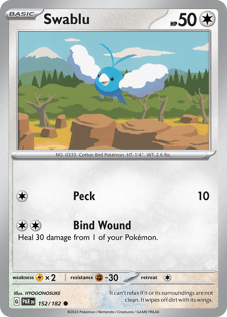 Swablu from Paradox Rift
