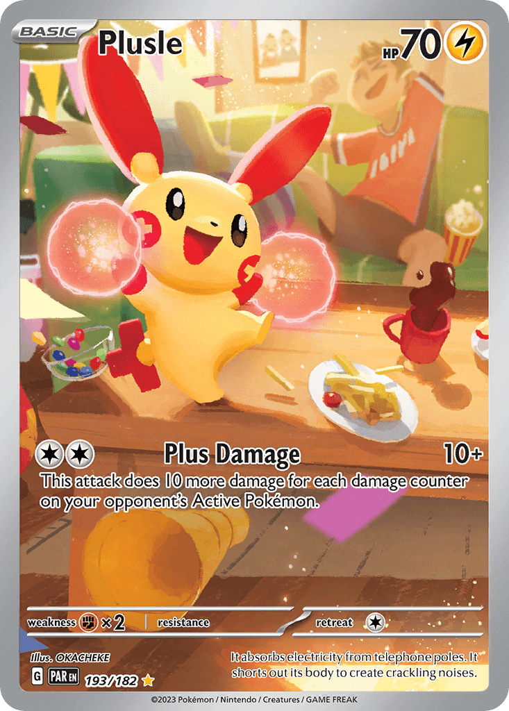 Plusle from Paradox Rift