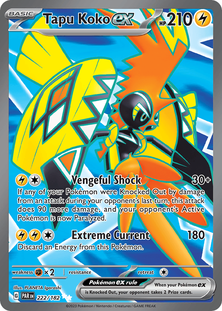 Tapu Koko ex from Paradox Rift
