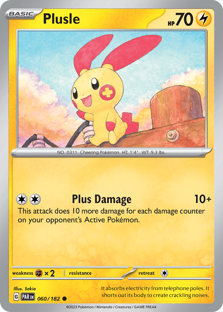 Plusle from Paradox Rift