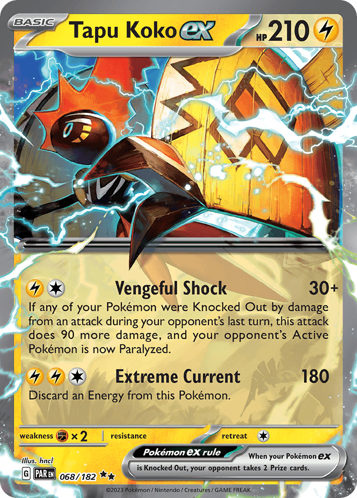 Tapu Koko ex from Paradox Rift