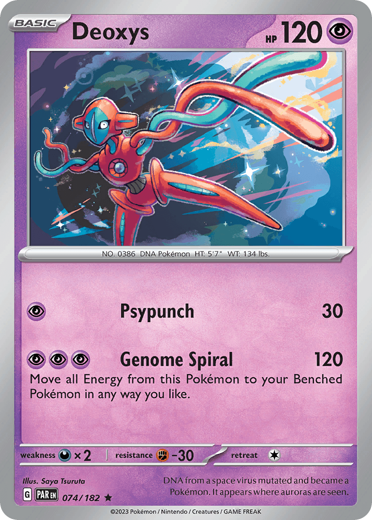 Deoxys from Paradox Rift