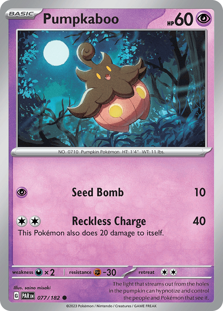 Pumpkaboo from Paradox Rift