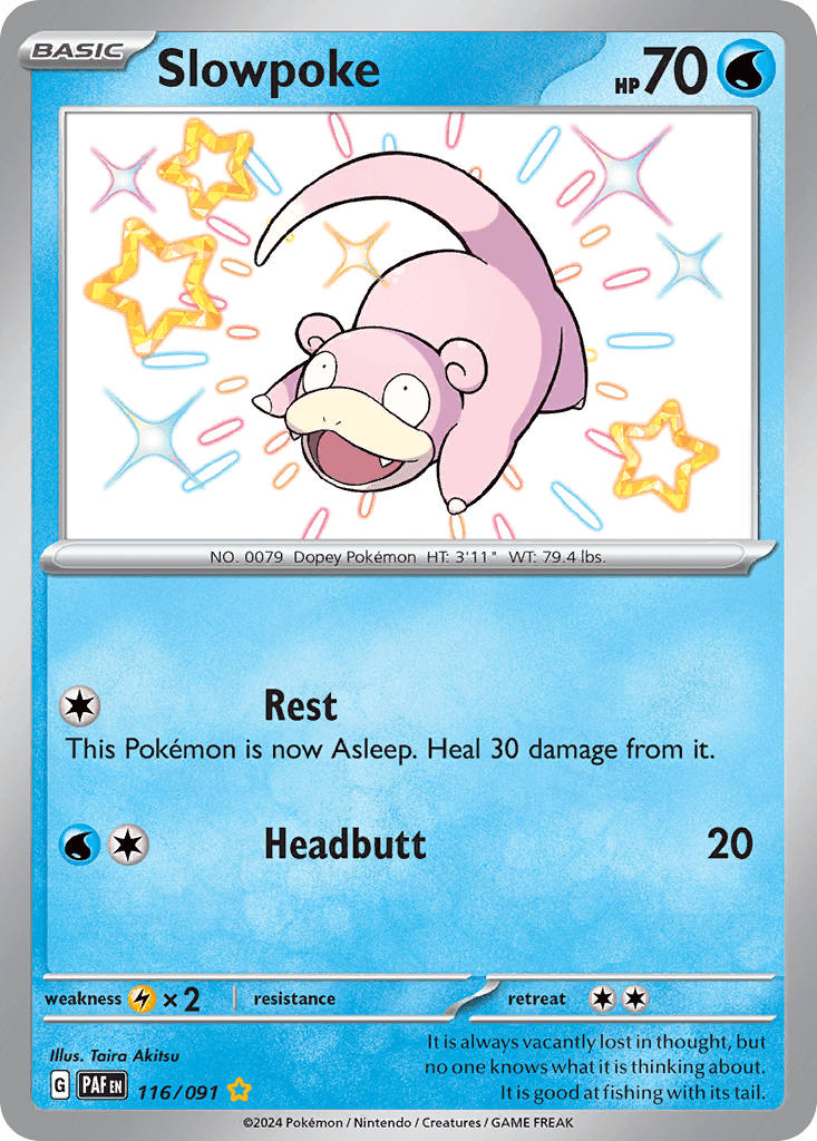 Slowpoke from Paldean Fates