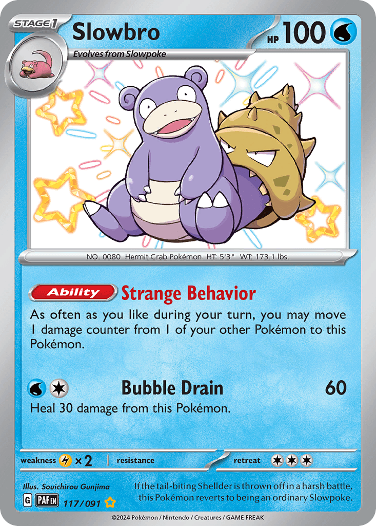 Slowbro from Paldean Fates