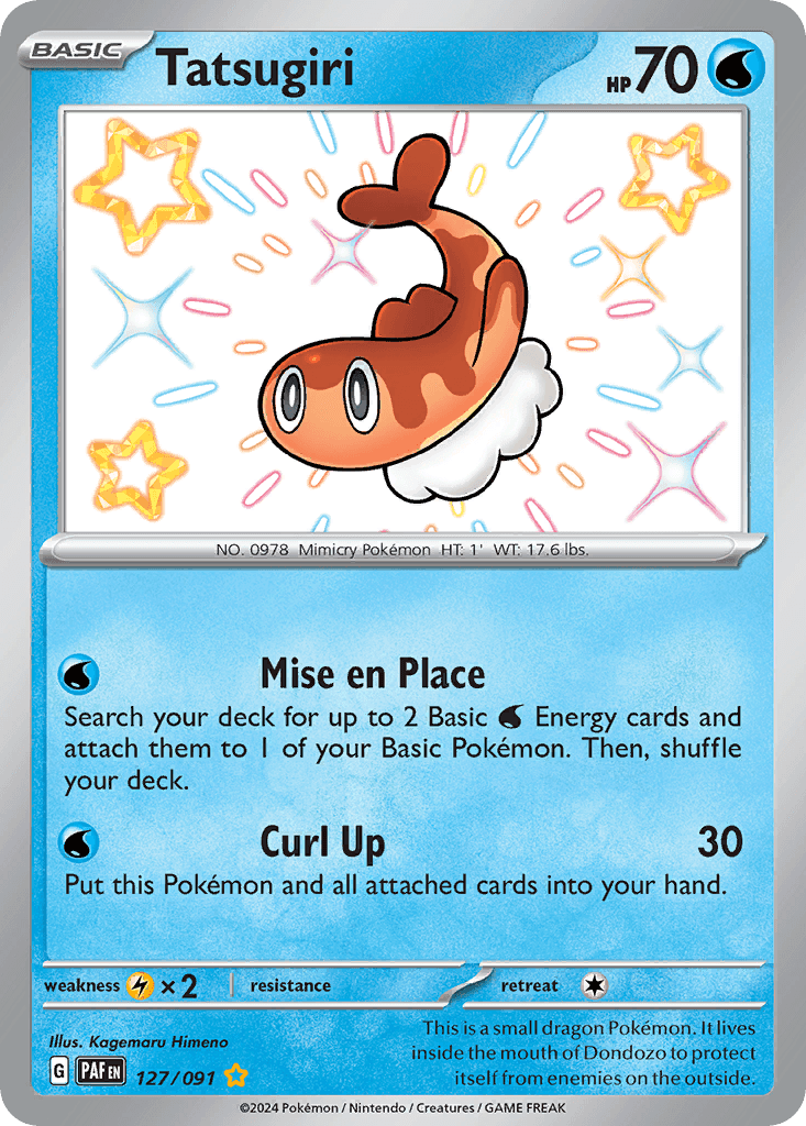 Tatsugiri from Paldean Fates