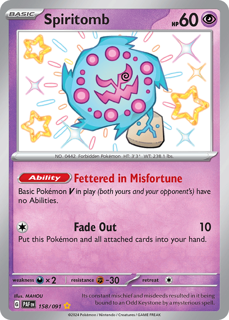 Spiritomb from Paldean Fates