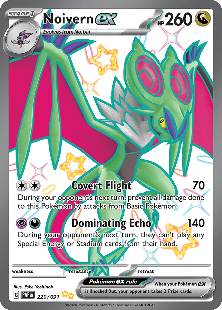 Noivern ex from Paldean Fates