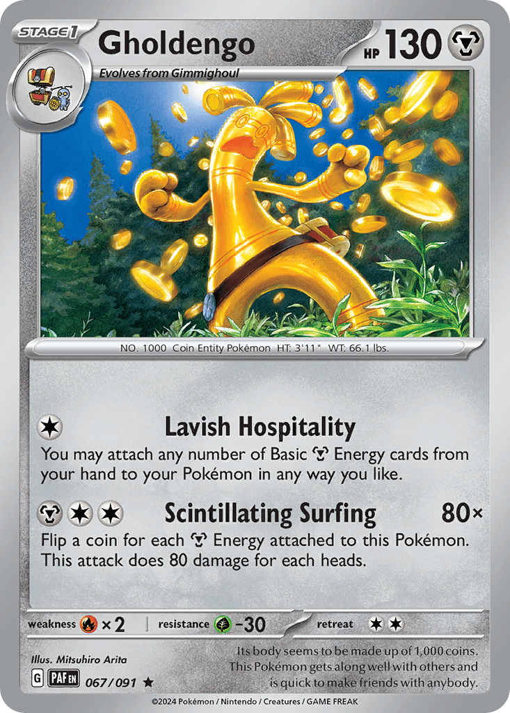 Gholdengo from Paldean Fates