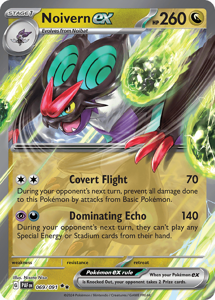 Noivern ex from Paldean Fates
