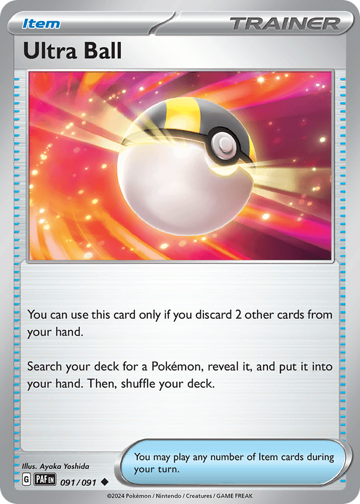 Ultra Ball from Paldean Fates