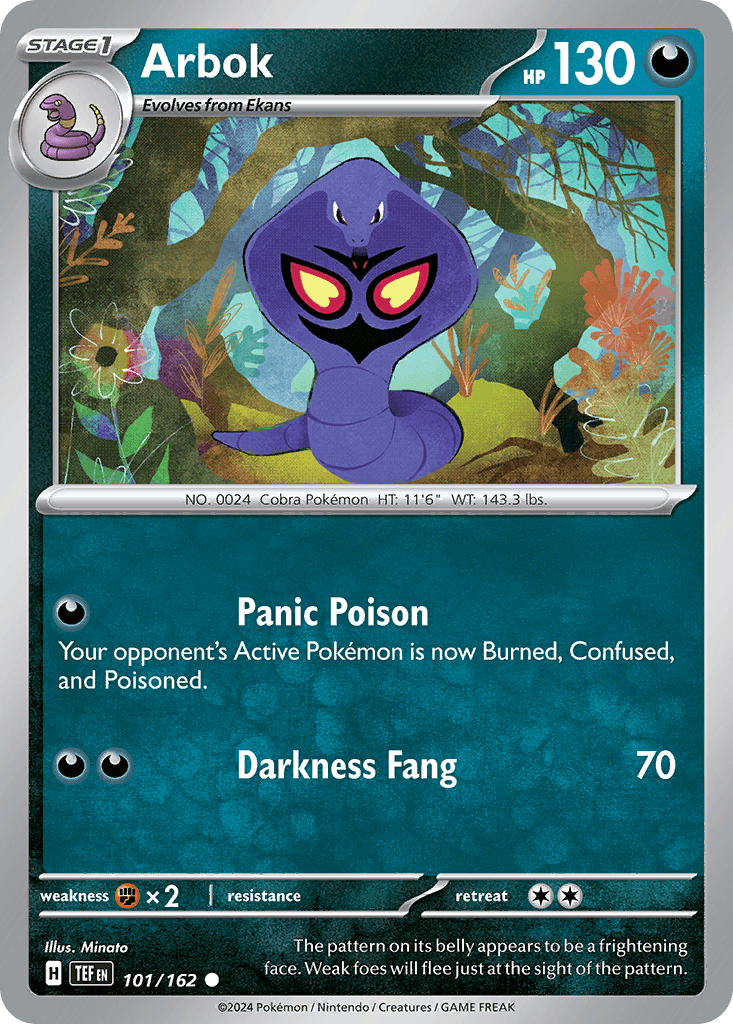 Arbok from Temporal Forces