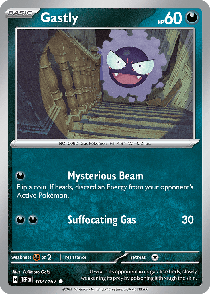 Gastly from Temporal Forces