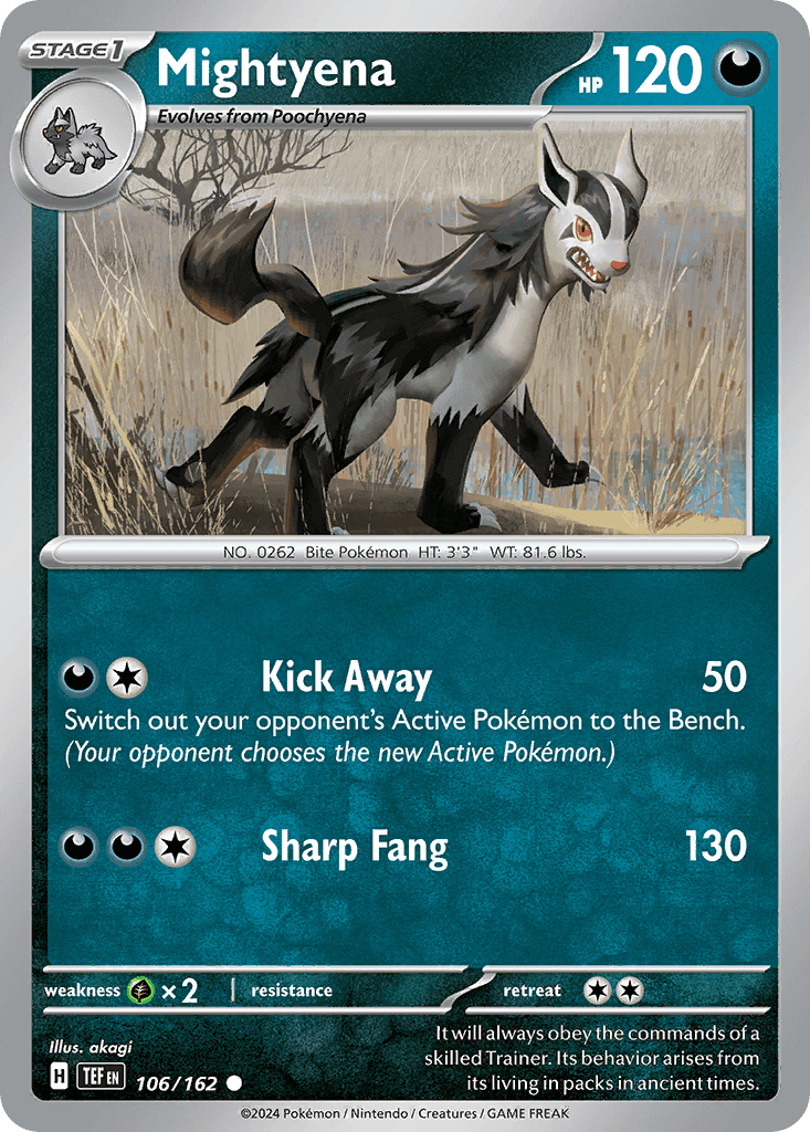 Mightyena from Temporal Forces