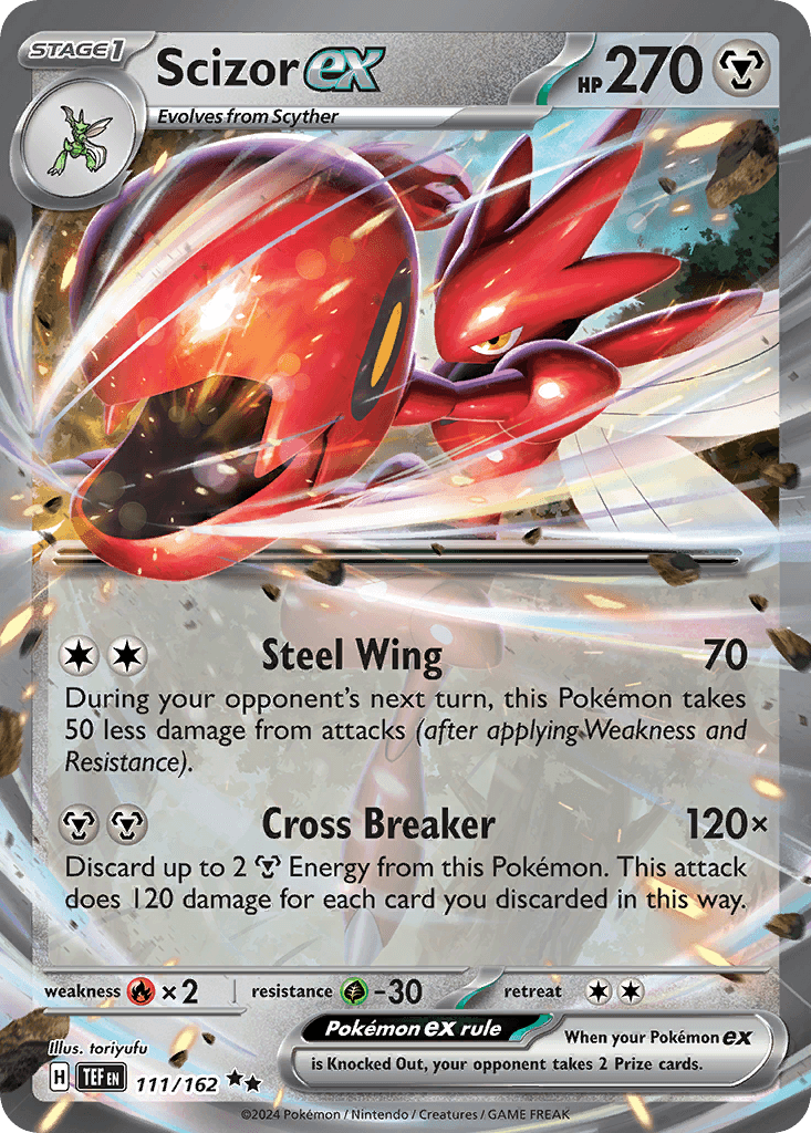 Scizor ex from Temporal Forces