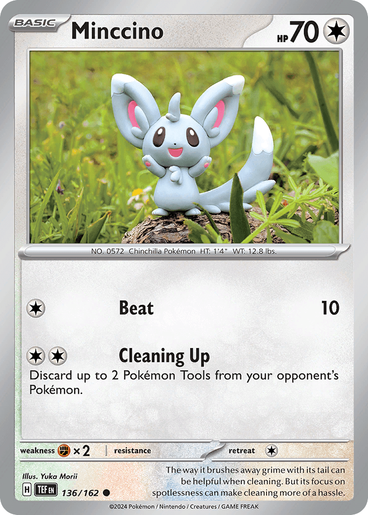 Minccino from Temporal Forces