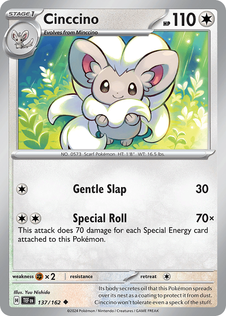 Cinccino from Temporal Forces