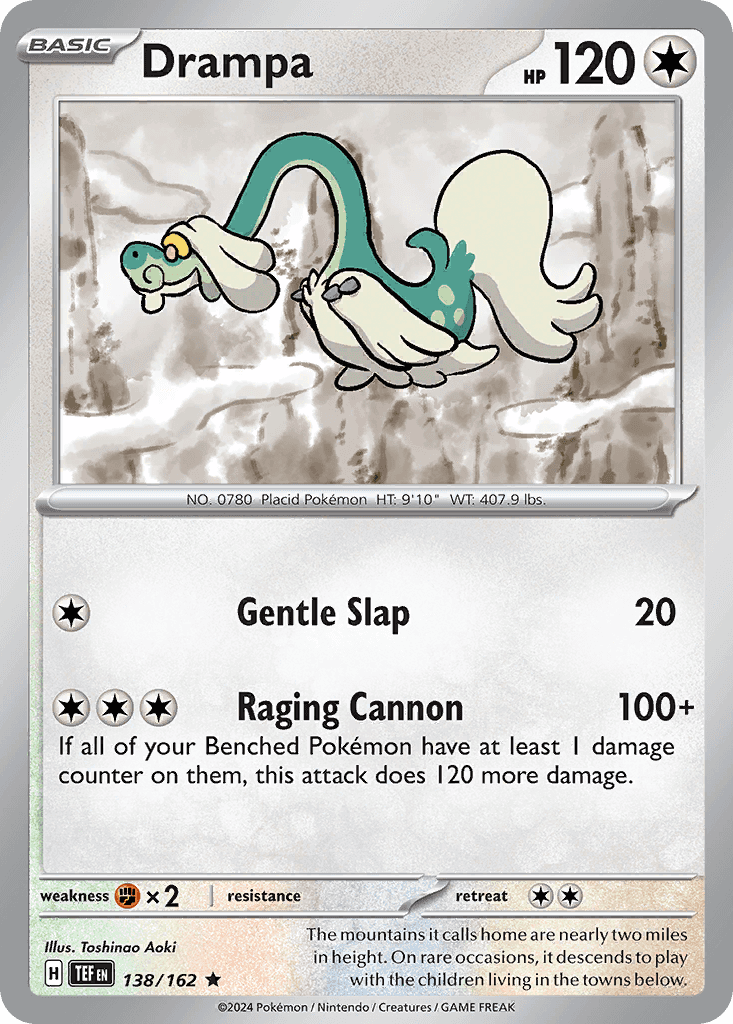 Drampa from Temporal Forces