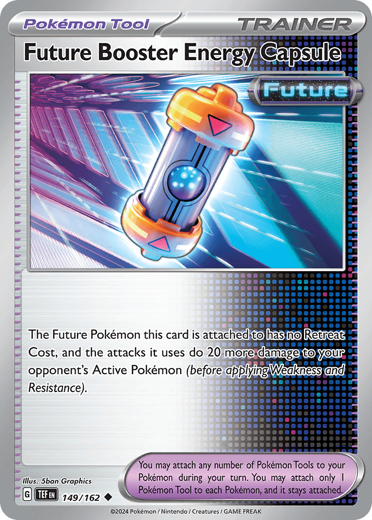 Future Booster Energy Capsule from Temporal Forces