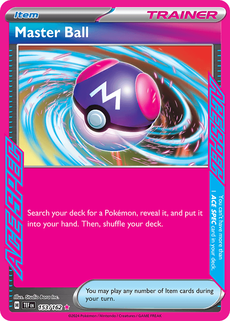 Master Ball from Temporal Forces