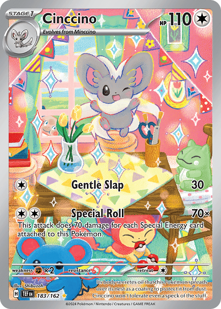 Cinccino from Temporal Forces