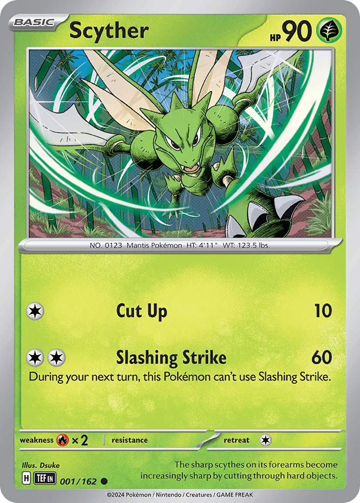 Scyther from Temporal Forces