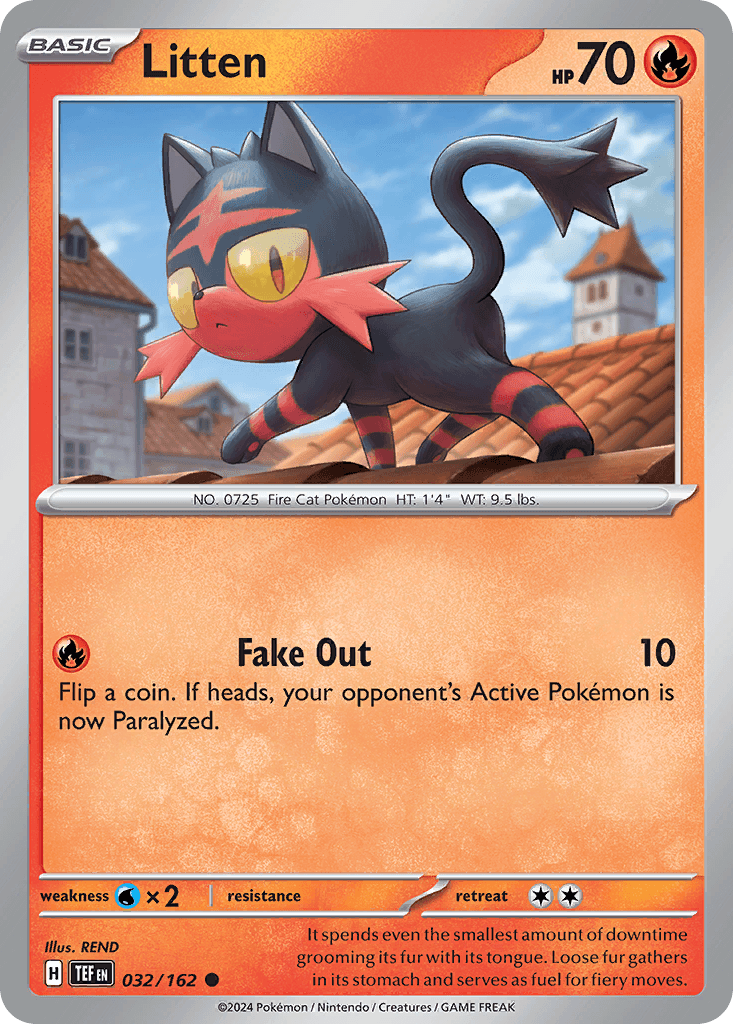 Litten from Temporal Forces